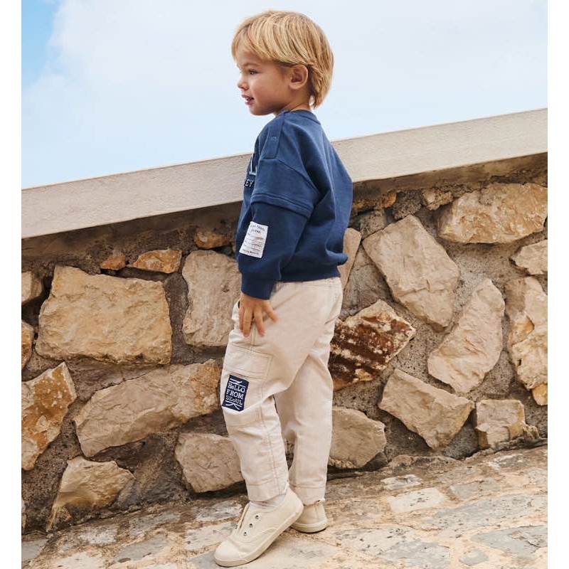 Sarabanda 0G153 Pantalone tasconi bambino