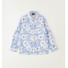 Sarabanda 0G111 Camicia elegante fiori bambino