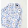 Sarabanda 0G111 Camicia elegante fiori bambino