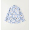 Sarabanda 0G111 Elegant Shirt Flowers Child