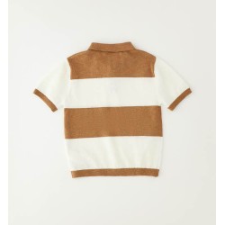 Sarabanda 0G102 Boys' tricot polo shirt