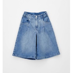 Sarabanda 0G560 Pantalone corto denim ragazza