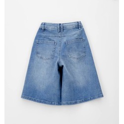 Sarabanda 0G560 Girls' denim cropped trousers