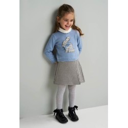 Sarabanda 0F334 0F361 Completo Maglia tricot e pantagonna bambina