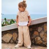 Sarabanda 0G244 0G252 Girls' vest and trousers set