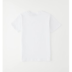 Sarabanda 0G606 White Boy's Underjacket T-Shirt