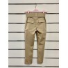 Sarah Chole 023480 Sand trousers with belt girl