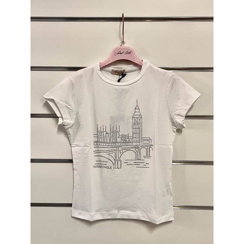 Sarah Chole 5550SCH025 Girl's Rhinestone T-shirt