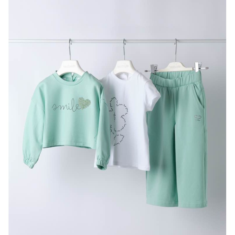 Sarabanda 0G209 Girl's three-piece suit