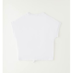Sarabanda 0G539 T-shirt enjoy con nodo ragazza