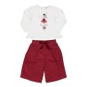 Birba 34033 32043 Completo T-shirt e Pantalone velluto bambina