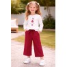 Birba 34033 32043 Completo T-shirt e Pantalone velluto bambina