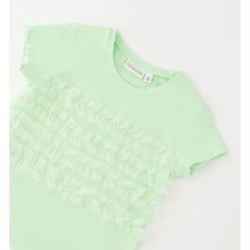Sarabanda 0G441 0G458 0G457 Elegant green outfit for girls