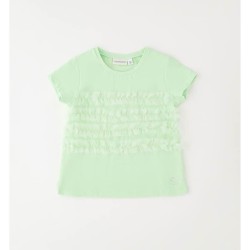 Sarabanda 0G441 0G458 0G457 Elegant green outfit for girls
