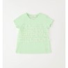 Sarabanda 0G441 0G458 0G457 Completo elegante verde bambina