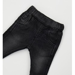 Minibanda 3H628 Jeans nero neonato