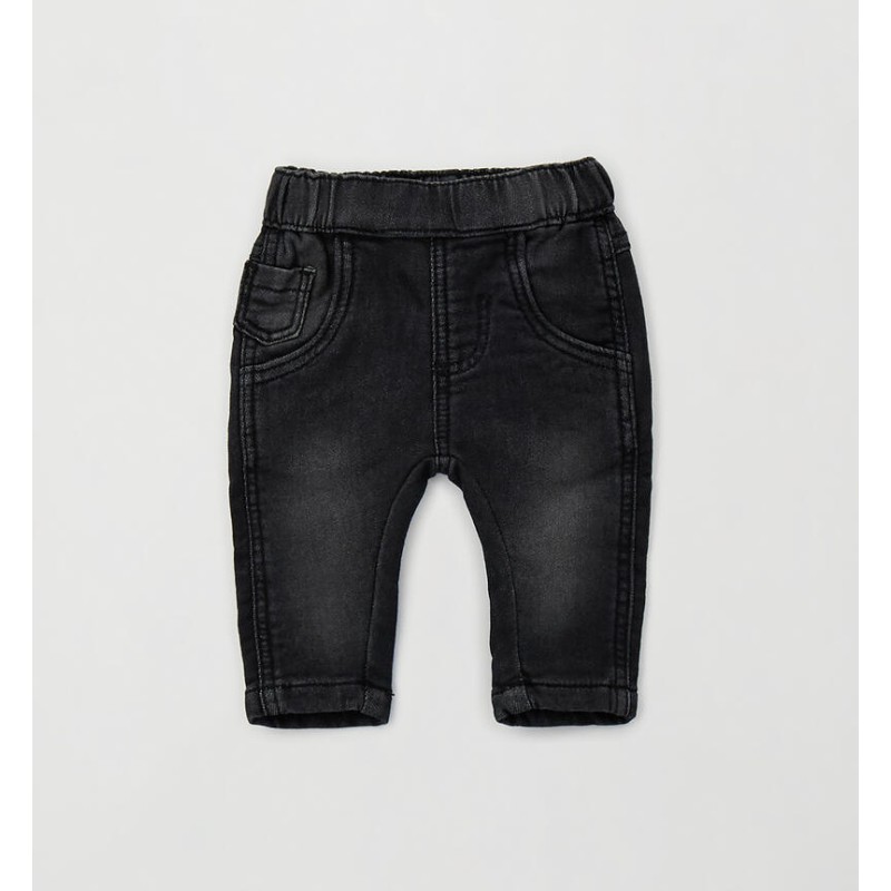 Minibanda 3H628 Jeans nero neonato
