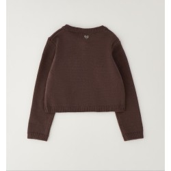 Sarabanda 0H327 Cardigan tricot bambina