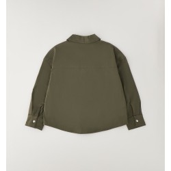 Sarabanda 0H521 Camicia militare ragazza