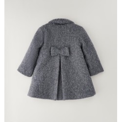 Sarabanda 0H380 Cappotto lurex bambina