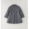Sarabanda 0H380 Cappotto lurex bambina