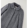 Sarabanda 0H380 Cappotto lurex bambina