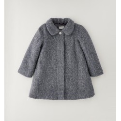 Sarabanda 0H380 Cappotto lurex bambina