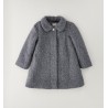 Sarabanda 0H380 Cappotto lurex bambina