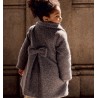 Sarabanda 0H380 Cappotto lurex bambina