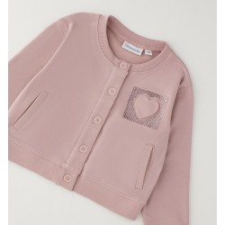 Sarabanda 0H221 Cardigan rosa bambina