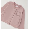 Sarabanda 0H221 Cardigan rosa bambina