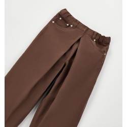 Sarabanda 0H557 Pantalone con piega ragazza