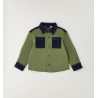 Sarabanda 0H121 Camicia bicolor bambino