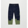 Sarabanda 0H166 Jeans bicolor bambino