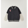 Sarabanda 0H032 Felpa bomber bambino