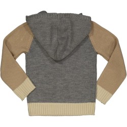 Birba 56643 Maglia tricot con cappuccio bambino
