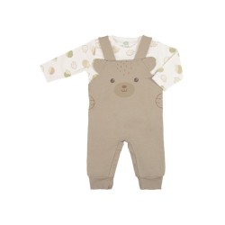 FS Baby 16985 Completo salopette e t-shirt neonato