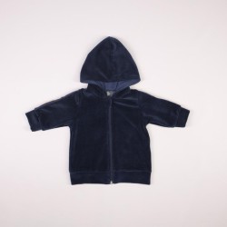 FS Baby 17078 Completo in velluto neonato