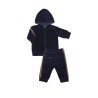 FS Baby 17078 Completo in velluto neonato