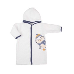FS Baby 17086 Accappatoio con cappuccio neonato