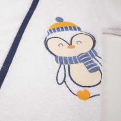 FS Baby 17086 Newborn Hooded Bathrobe