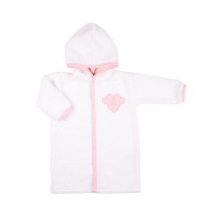 FS Baby 17032 Baby Girl Hooded Bathrobe