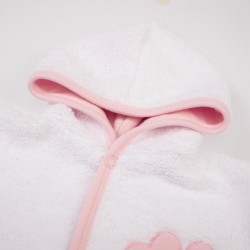 FS Baby 17032 Baby Girl Hooded Bathrobe