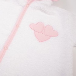 FS Baby 17032 Accappatoio con cappuccio neonata