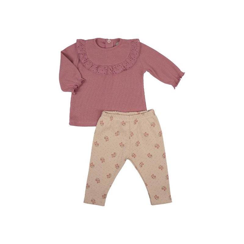 FS Baby 17092 T-shirt set leggings and headband baby girl