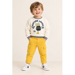 Birba 36801 32042 Completo felpa e pantalone cargo bambino