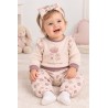 FS Baby 17055 Completo jogging e fascia capelli neonata
