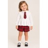 Sarabanda 0F372 Girl's Christmas Outfit