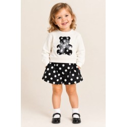 Sarabanda 0F365 Completo shorts bambina