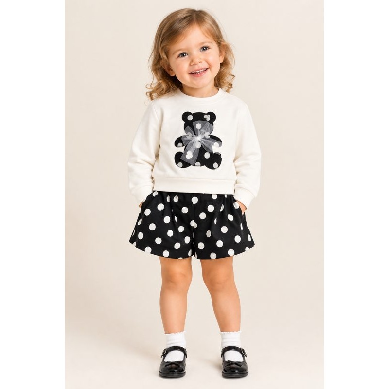 Sarabanda 0F365 Girls' Shorts Set